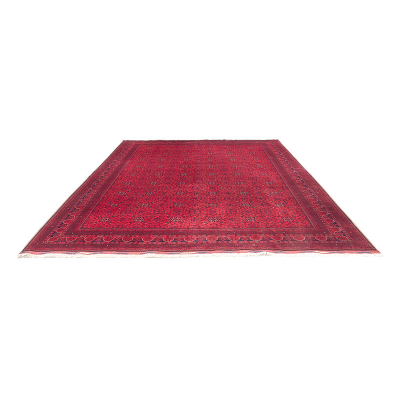 Afghaans tapijt - 404 x 298 cm - rood