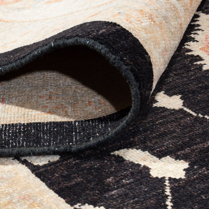 Ziegler tapijt - 392 x 299 cm - zwart