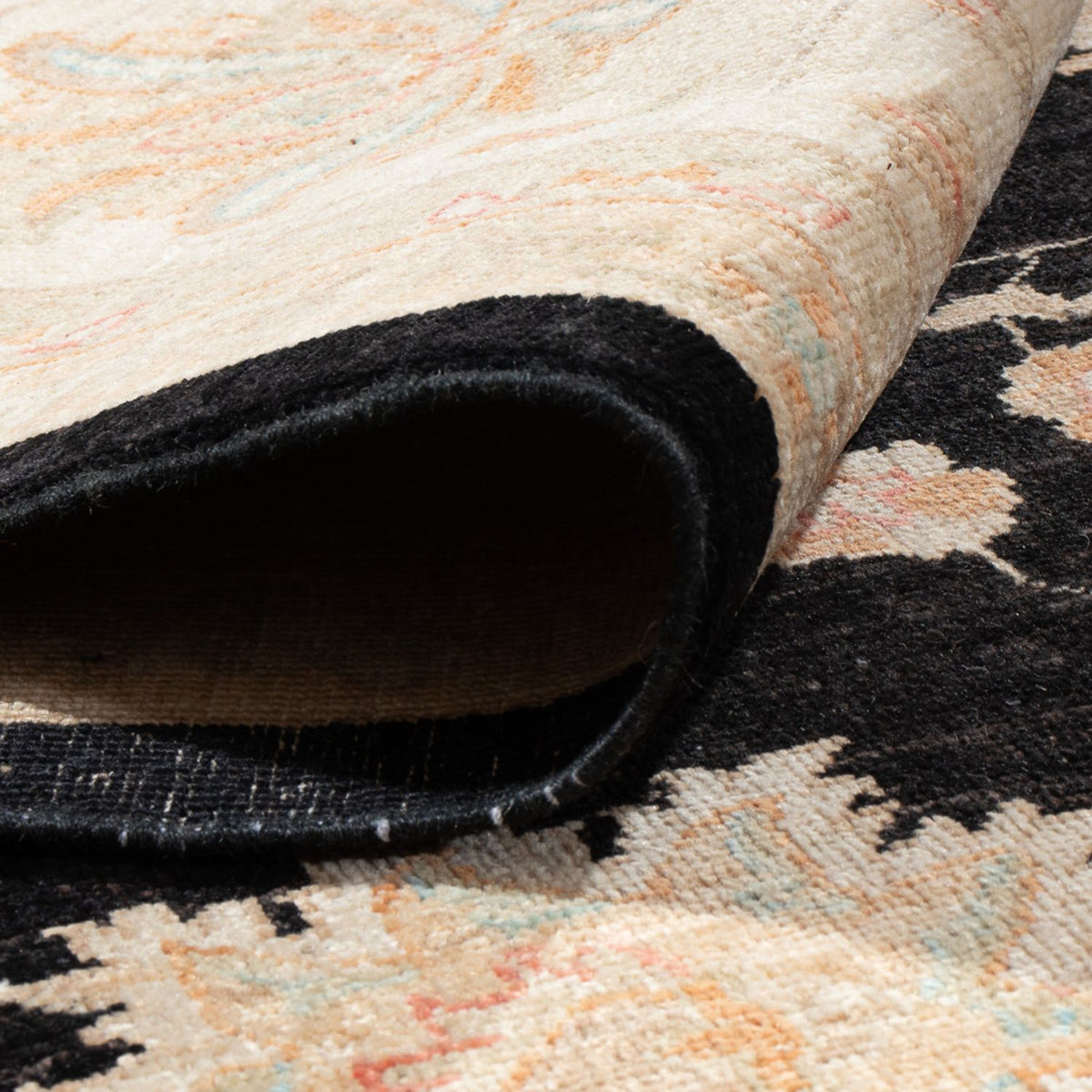 Ziegler tapijt - 392 x 304 cm - zwart