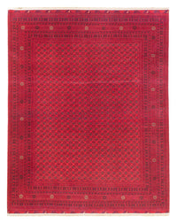 Afghaans tapijt - Koninklijke - 380 x 292 cm - rood