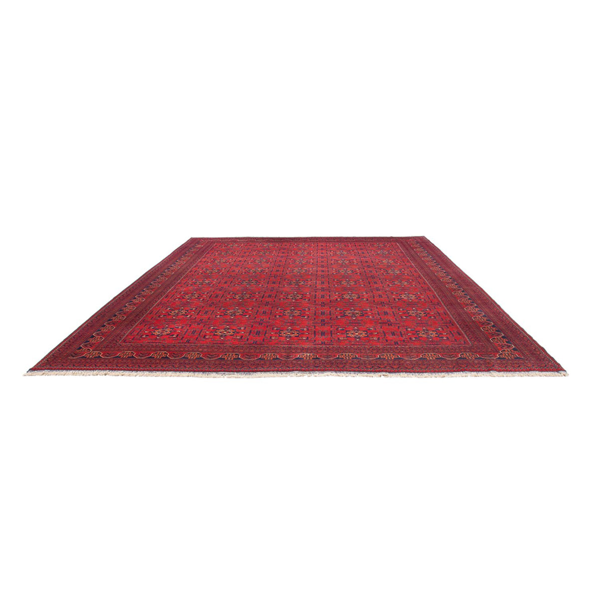 Afghaans tapijt - Kunduz - 391 x 296 cm - rood