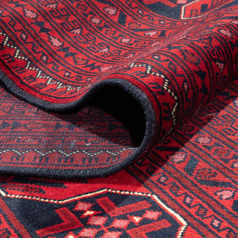 Afghaans tapijt - Kunduz - 366 x 297 cm - rood