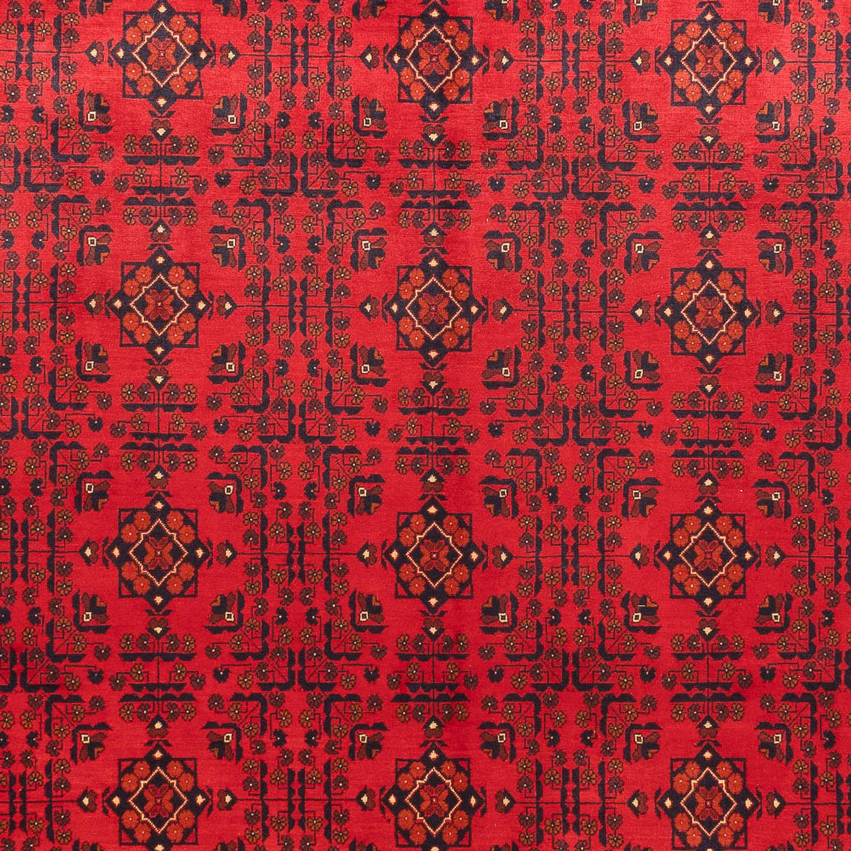 Afghaans tapijt - Kunduz - 382 x 309 cm - rood