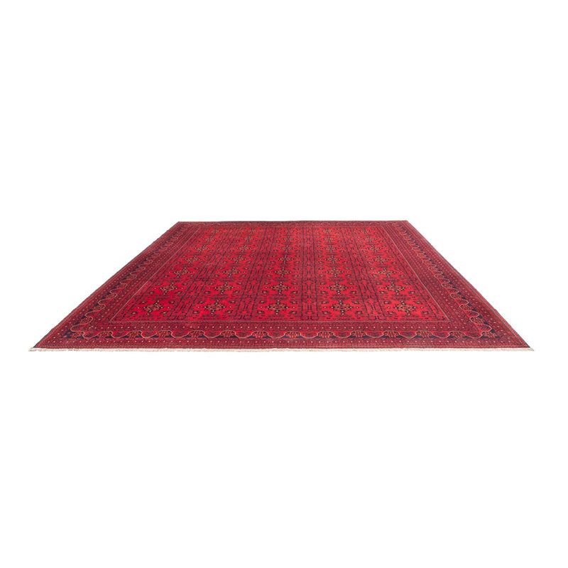 Afghaans tapijt - Kunduz - 382 x 309 cm - rood
