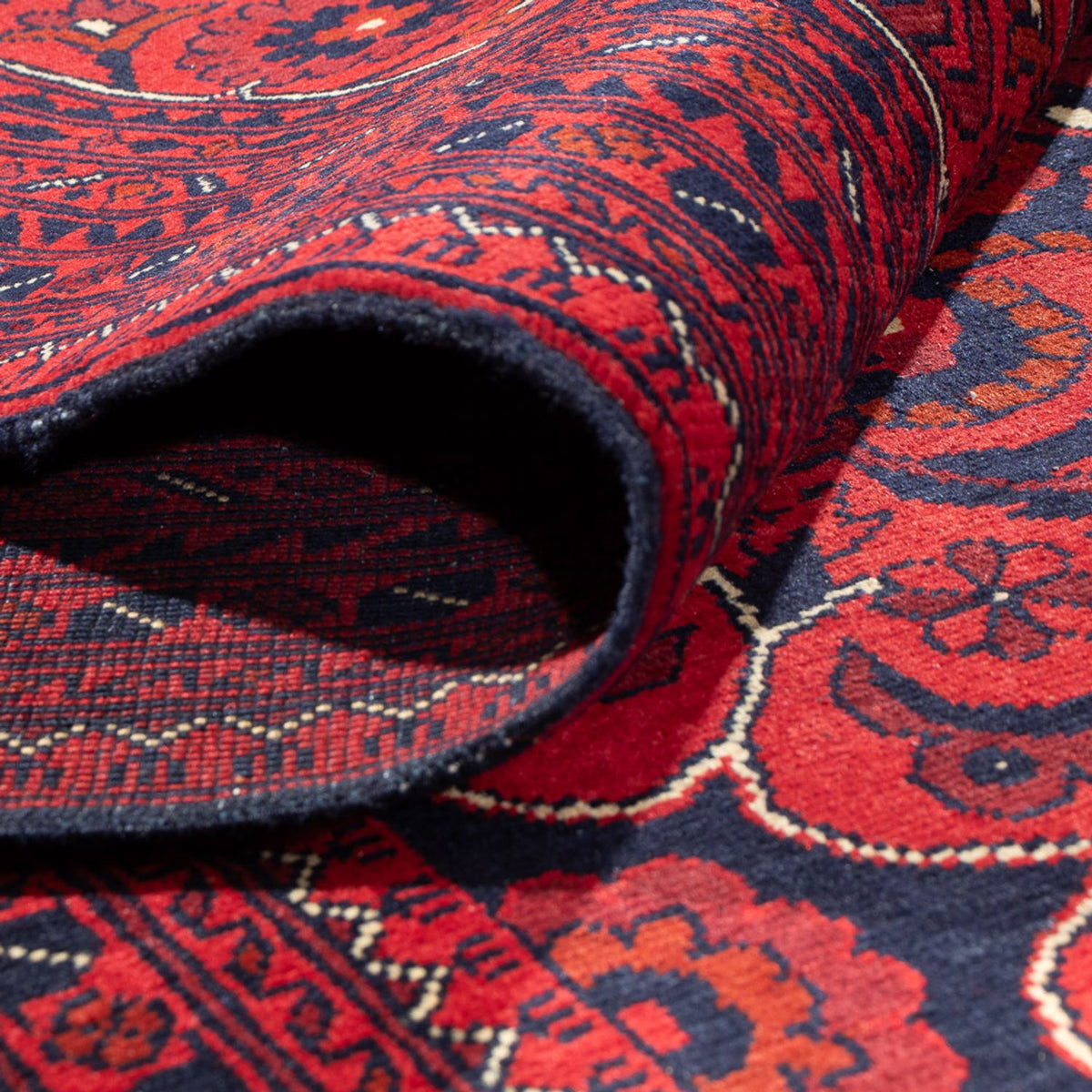 Afghaans tapijt - Kunduz - 379 x 297 cm - rood