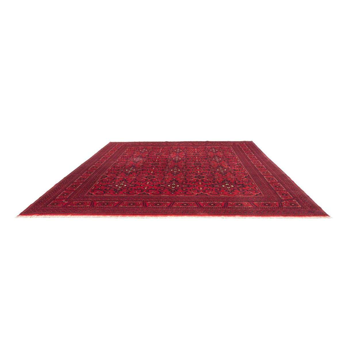 Afghaans tapijt - Kunduz - 379 x 297 cm - rood