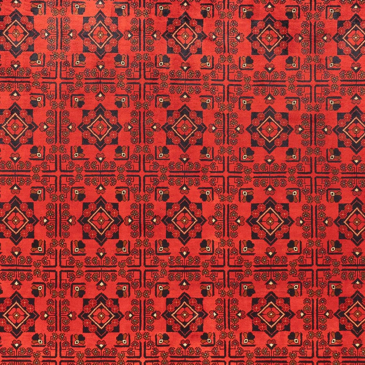 Afghaans tapijt - Kunduz - 391 x 295 cm - rood