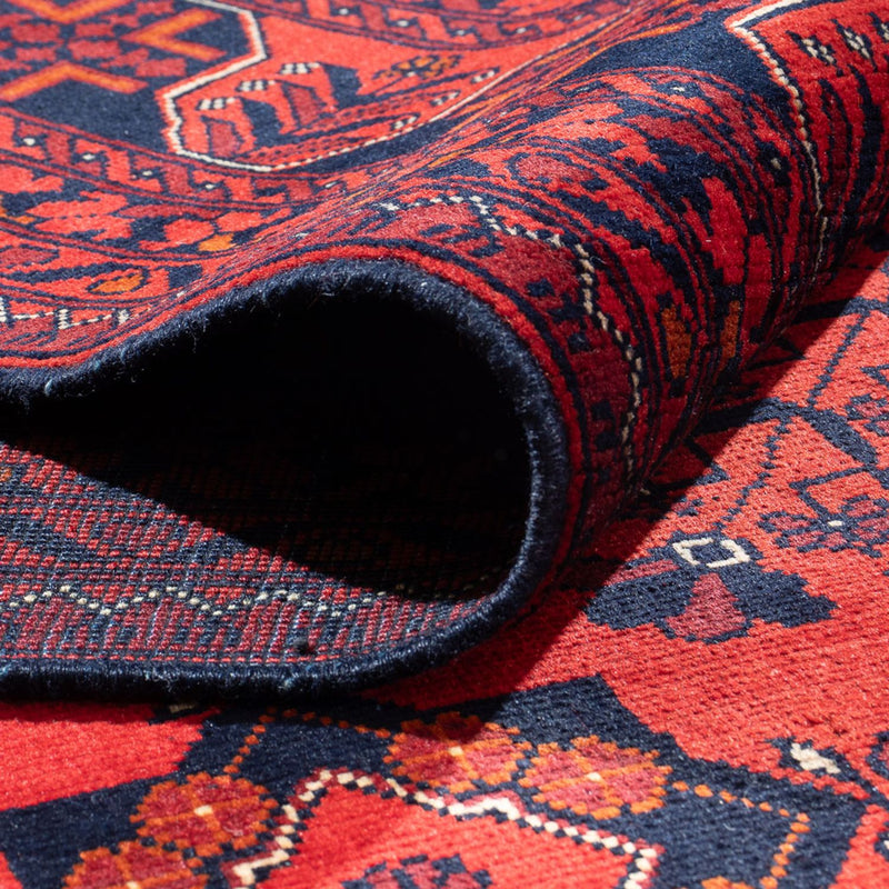 Afghaans tapijt - Kunduz - 394 x 299 cm - rood