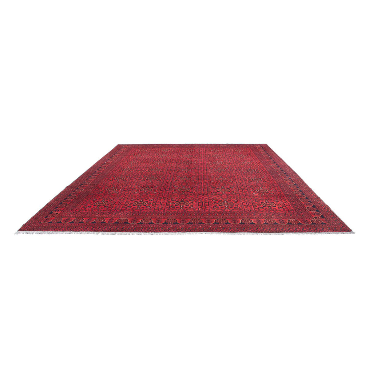 Afghaans tapijt - Kunduz - 376 x 294 cm - rood