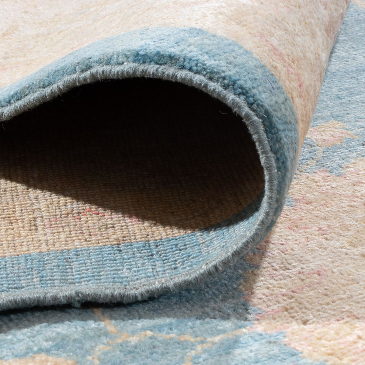 Ziegler tapijt - 363 x 277 cm - lichtblauw