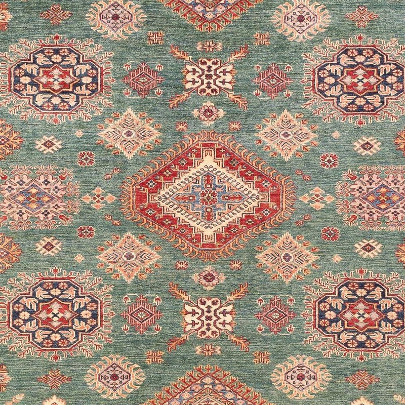 Ziegler Tapijt - Kazak - 366 x 276 cm - mintgroen