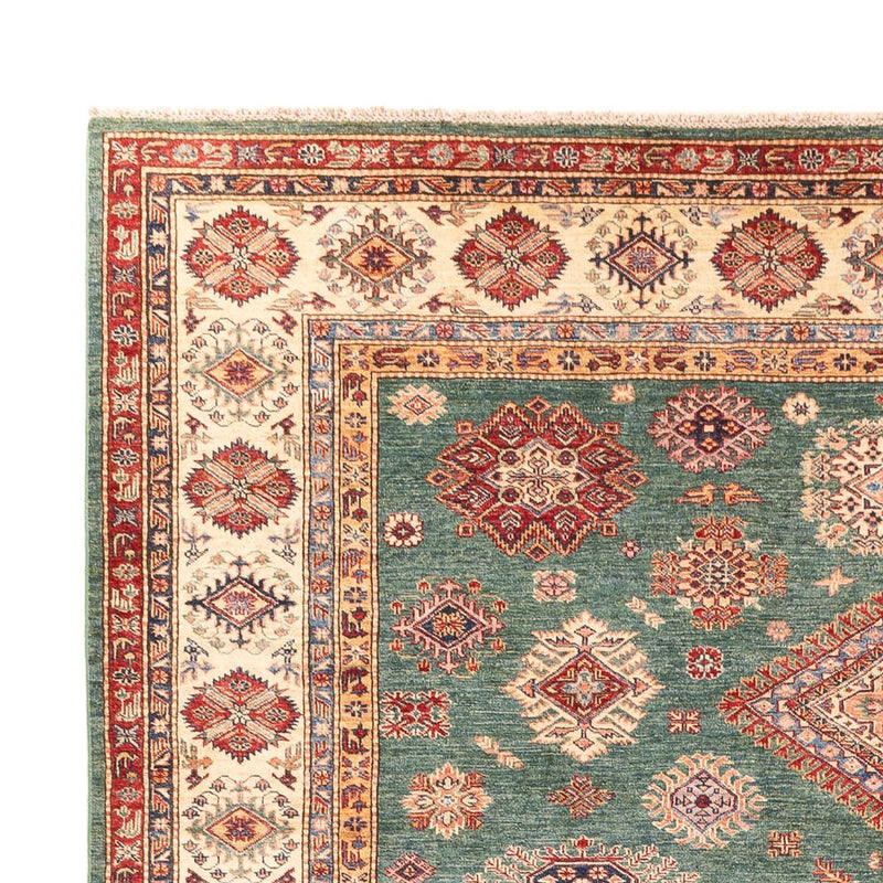 Ziegler Tapijt - Kazak - 366 x 276 cm - mintgroen