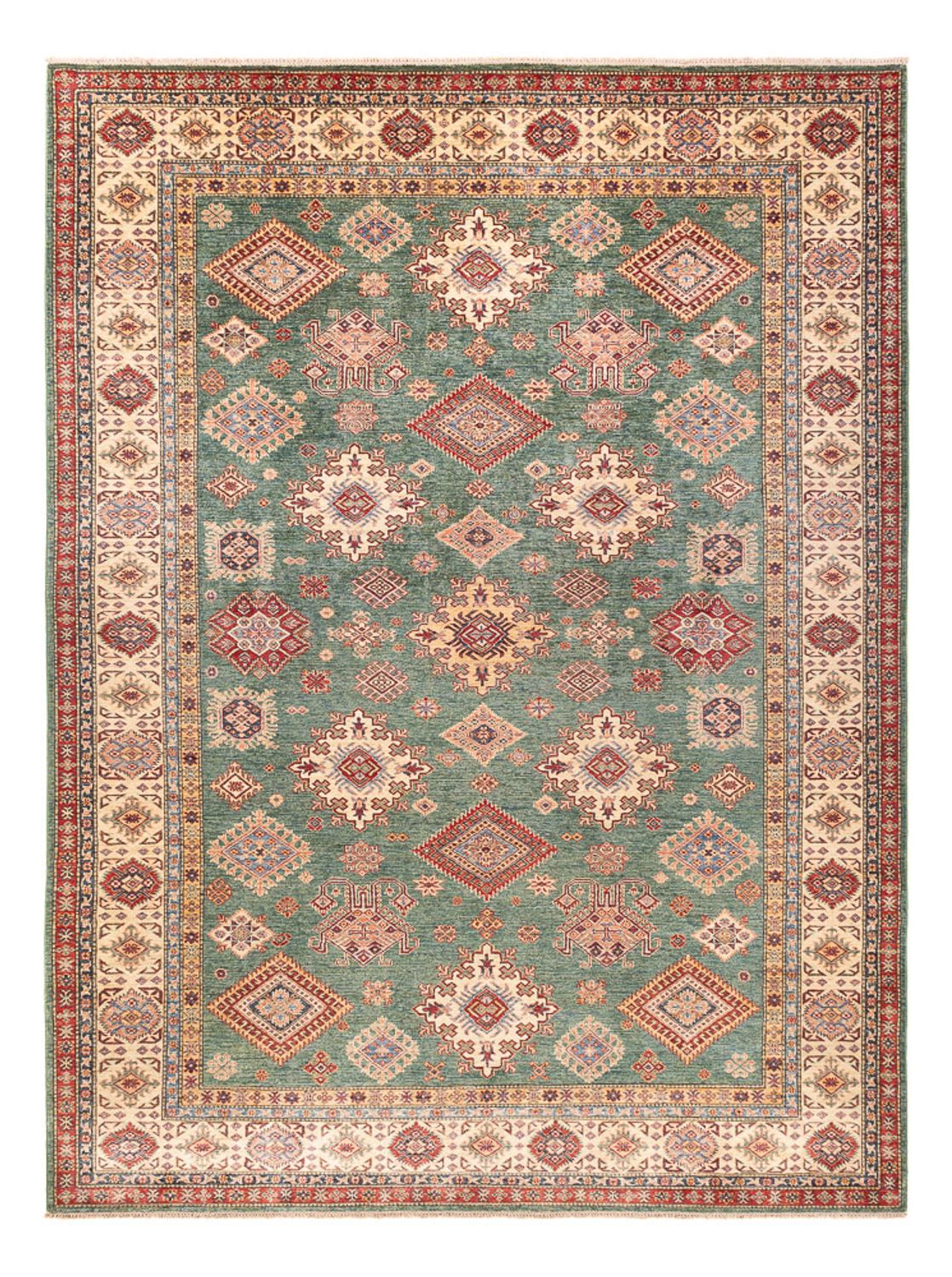 Ziegler Tapijt - Kazak - 363 x 267 cm - mintgroen