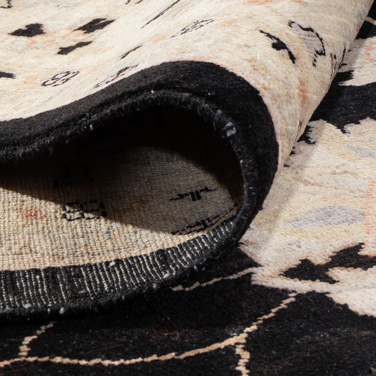 Ziegler tapijt - 360 x 276 cm - zwart