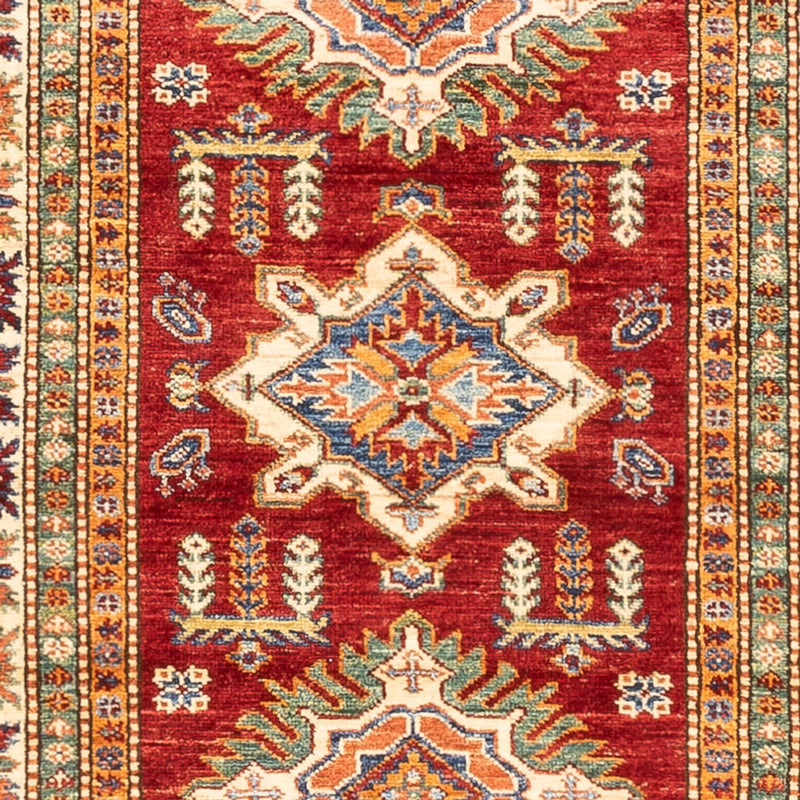 Loper Ziegler Tapijt - Kazak - 395 x 87 cm - rood