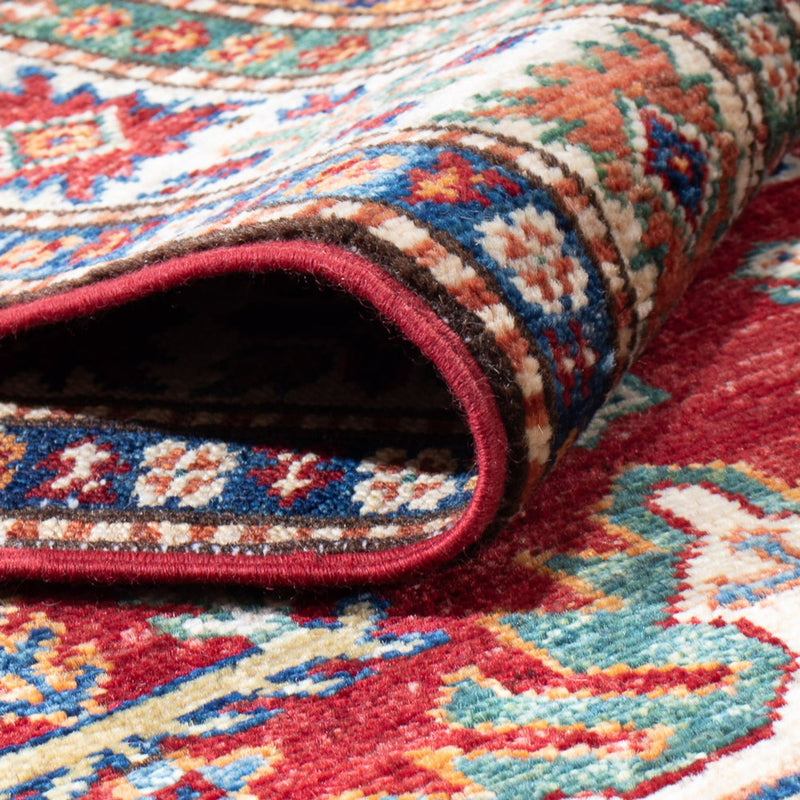 Loper Ziegler Tapijt - Kazak - 395 x 87 cm - rood