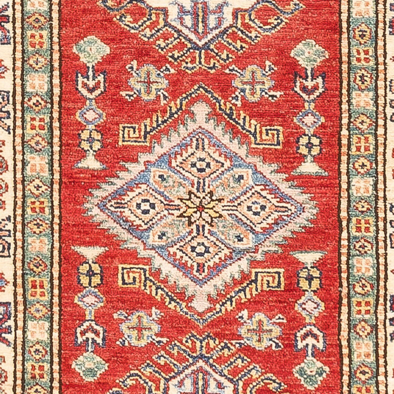 Loper Ziegler Tapijt - Kazak - 292 x 81 cm - rood