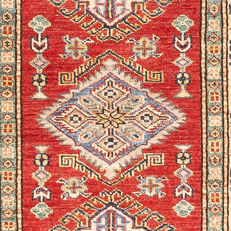 Loper Ziegler Tapijt - Kazak - 298 x 82 cm - rood