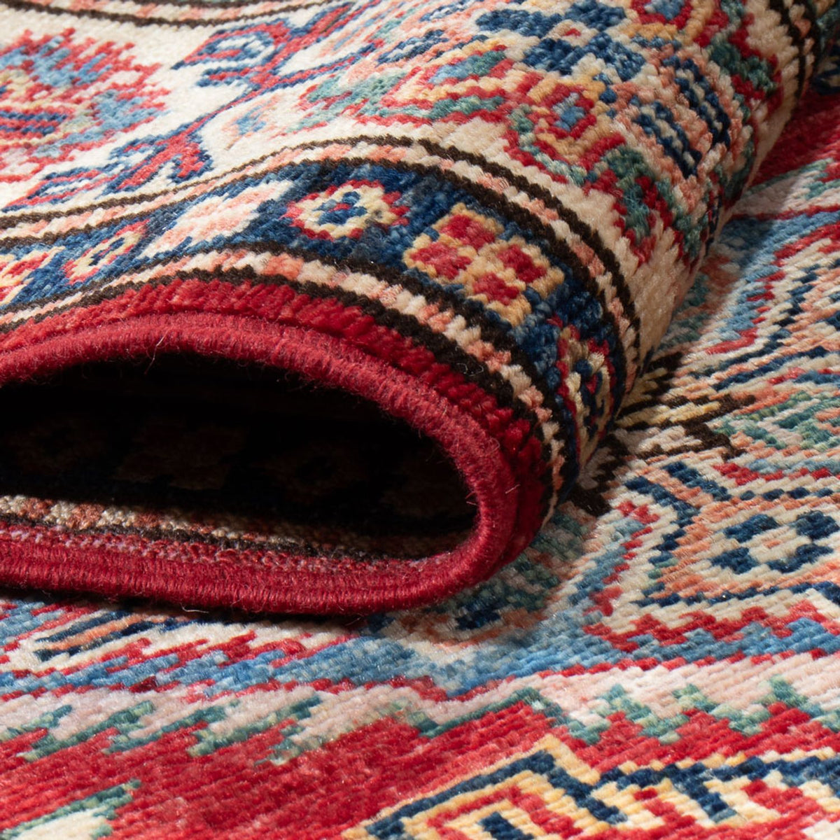 Loper Ziegler Tapijt - Kazak - 298 x 82 cm - rood