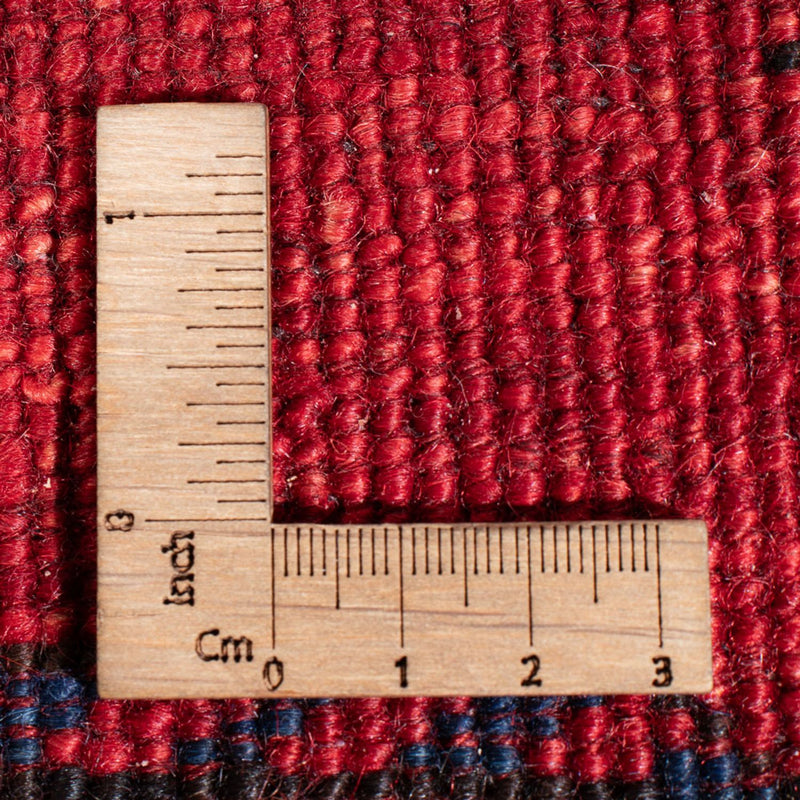 Loper Afghaans tapijt - 395 x 75 cm - rood