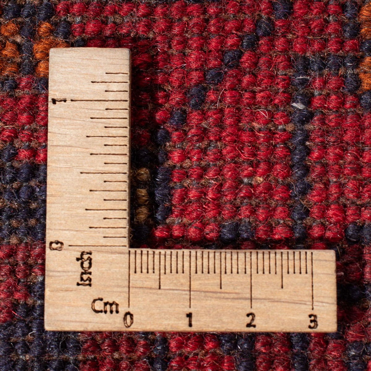 Loper Afghaans tapijt - Kunduz - 395 x 80 cm - rood