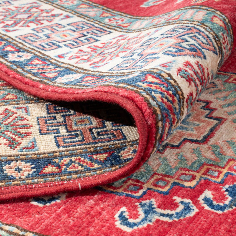 Loper Ziegler Tapijt - Kazak - 296 x 82 cm - rood