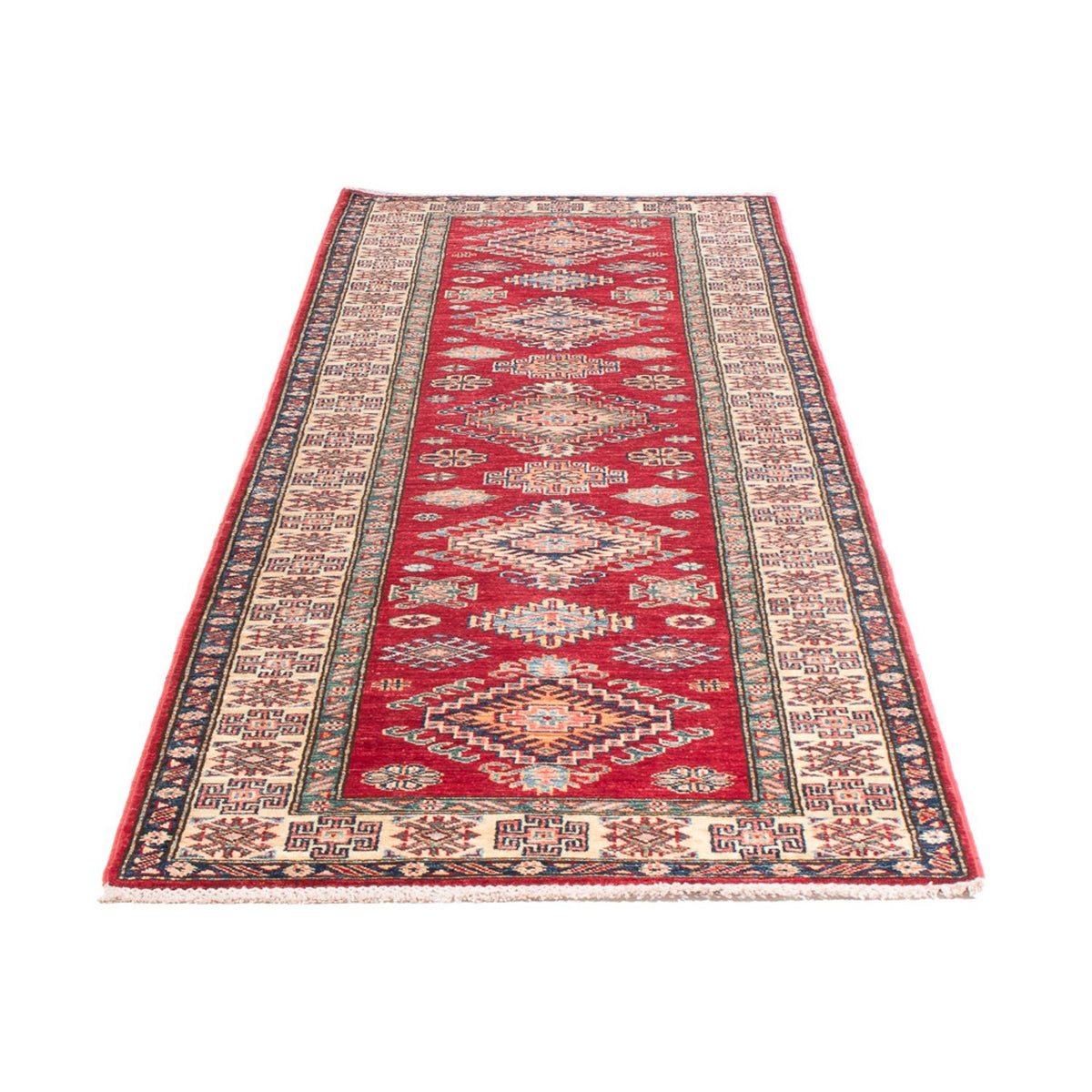 Loper Ziegler Tapijt - Kazak - 296 x 82 cm - rood