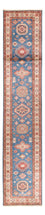 Loper Ziegler Tapijt - Kazak - 404 x 87 cm - blauw