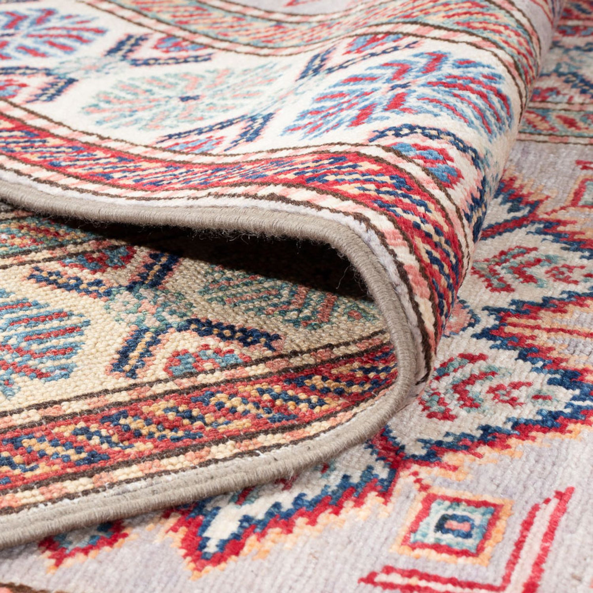 Loper Ziegler Tapijt - Kazak - 296 x 82 cm - zalm