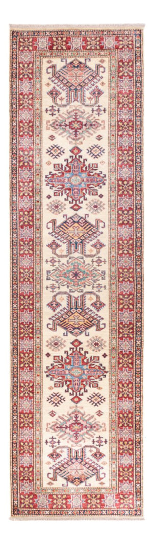 Loper Ziegler Tapijt - Kazak - 296 x 80 cm - beige