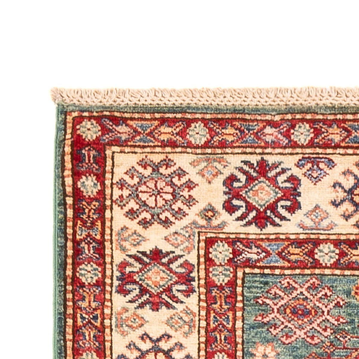 Loper Ziegler Tapijt - Kazak - 294 x 84 cm - turkoois