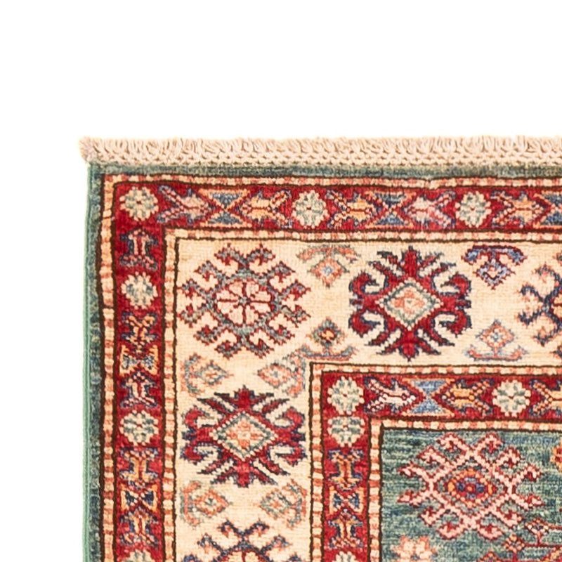 Loper Ziegler Tapijt - Kazak - 294 x 84 cm - turkoois