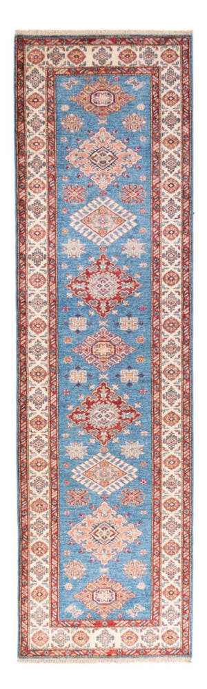 Loper Ziegler Tapijt - Kazak - 299 x 85 cm - blauw