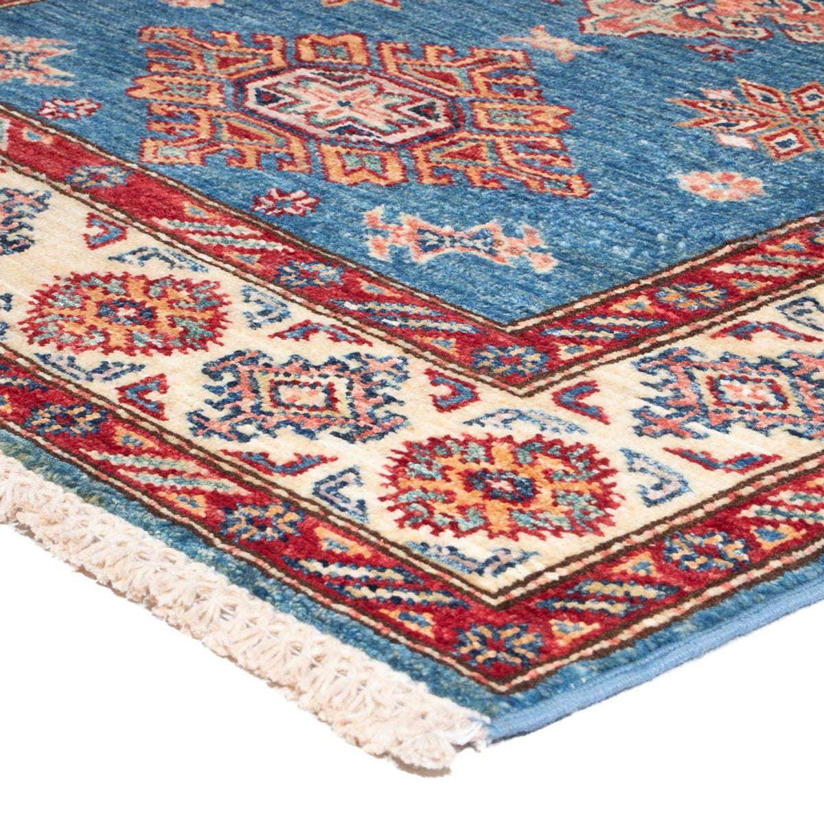Loper Ziegler Tapijt - Kazak - 299 x 85 cm - blauw