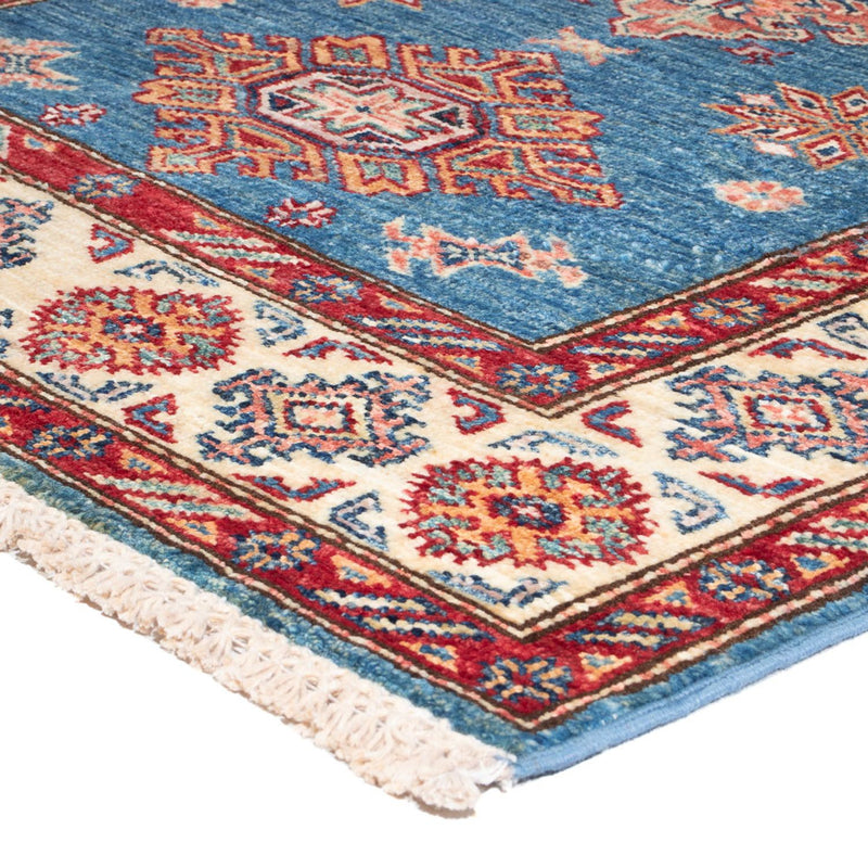 Loper Ziegler Tapijt - Kazak - 299 x 85 cm - blauw