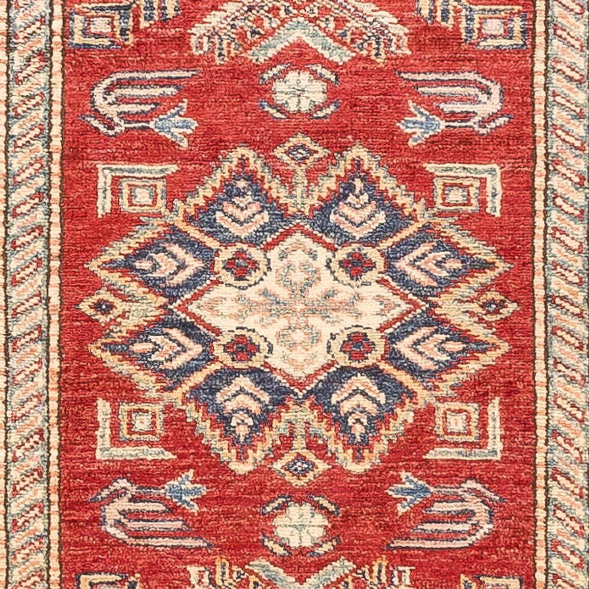 Loper Ziegler Tapijt - Kazak - 304 x 83 cm - rood