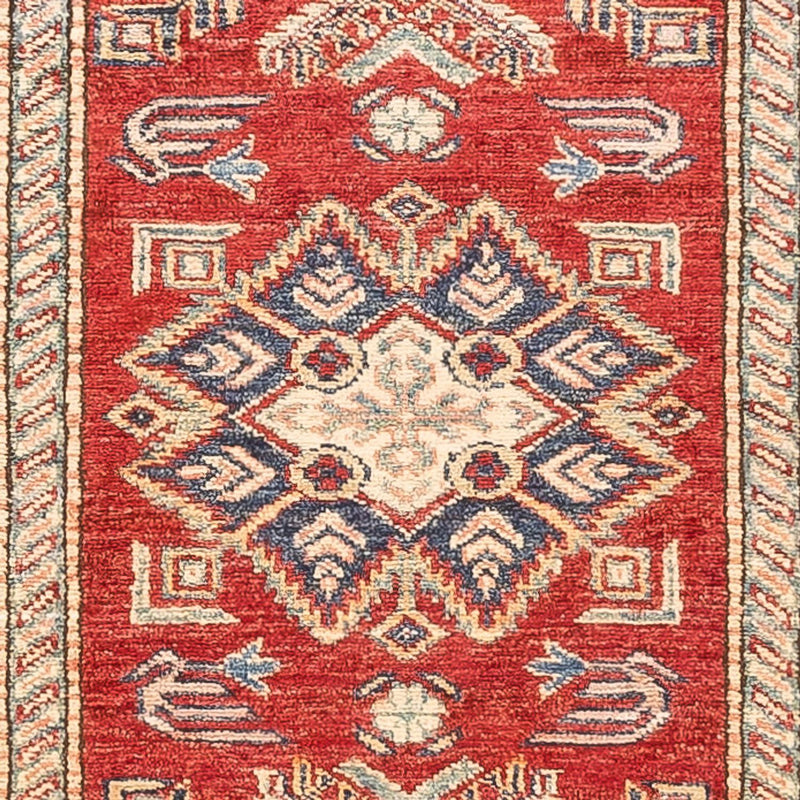 Loper Ziegler Tapijt - Kazak - 304 x 83 cm - rood