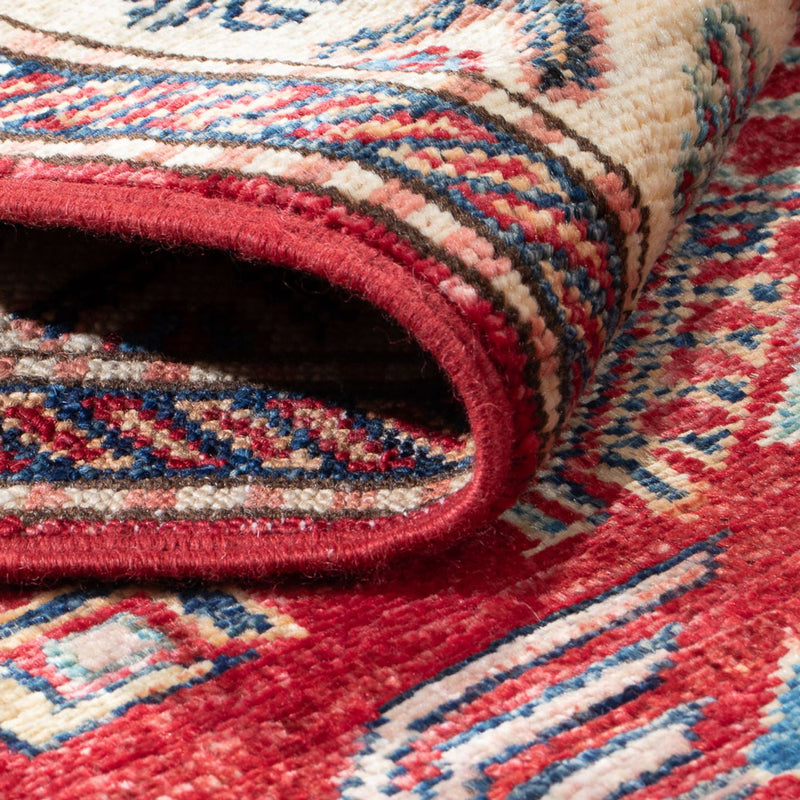 Loper Ziegler Tapijt - Kazak - 304 x 83 cm - rood