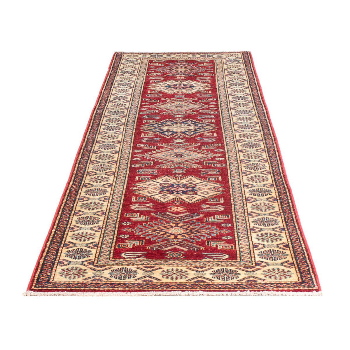Loper Ziegler Tapijt - Kazak - 304 x 83 cm - rood