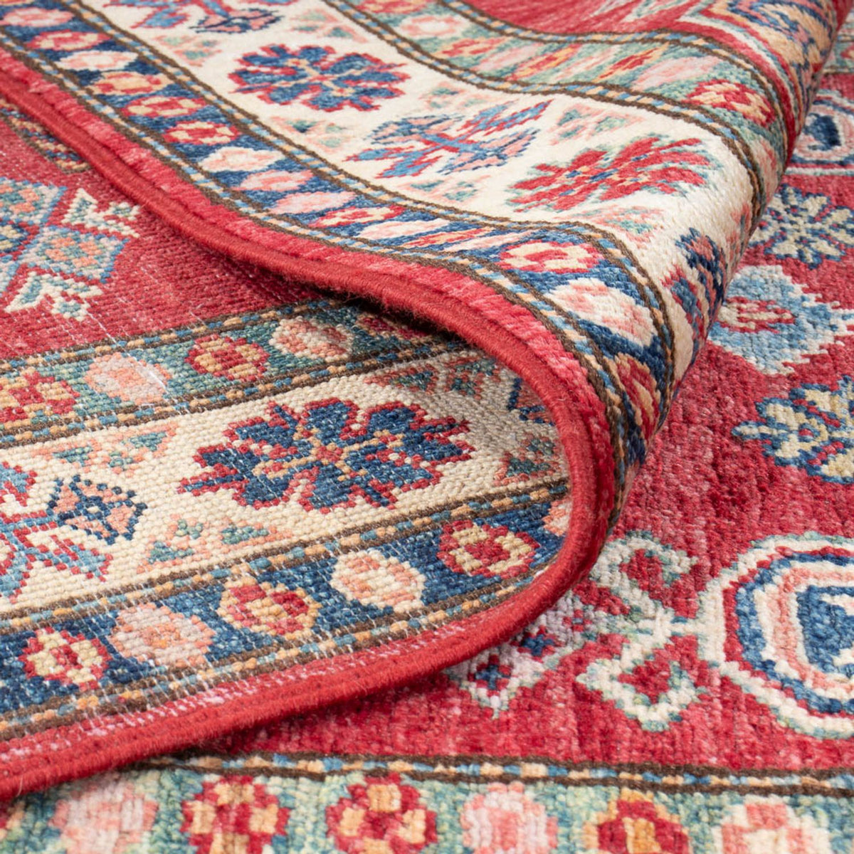 Loper Ziegler Tapijt - Kazak - 305 x 80 cm - rood