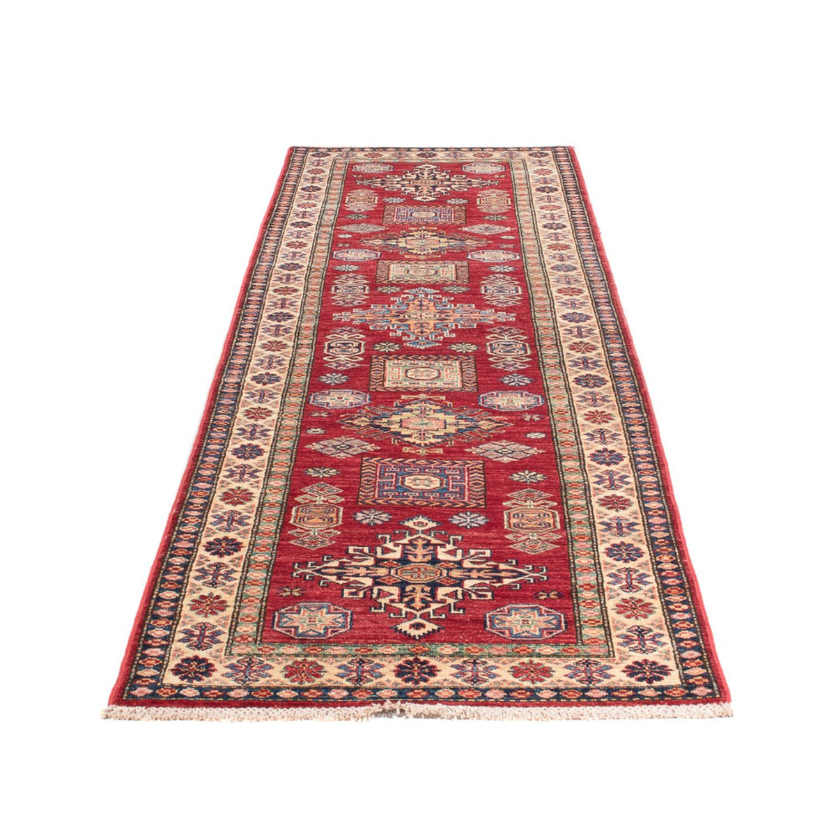 Loper Ziegler Tapijt - Kazak - 305 x 80 cm - rood