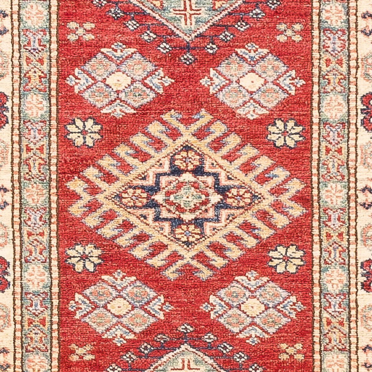 Loper Ziegler Tapijt - Kazak - 304 x 80 cm - rood