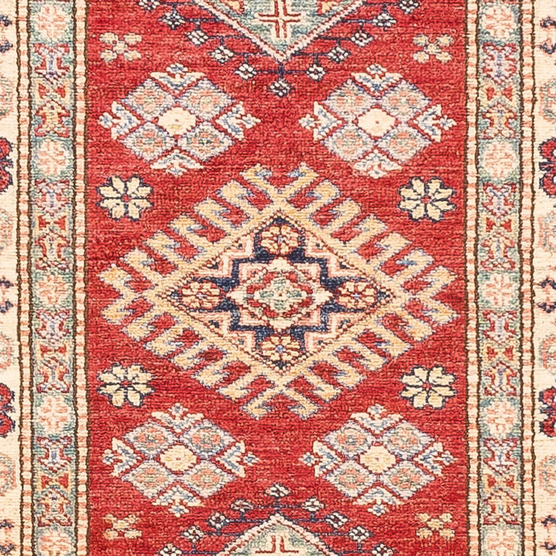Loper Ziegler Tapijt - Kazak - 304 x 80 cm - rood
