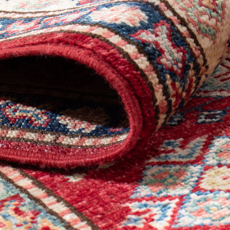Loper Ziegler Tapijt - Kazak - 304 x 80 cm - rood