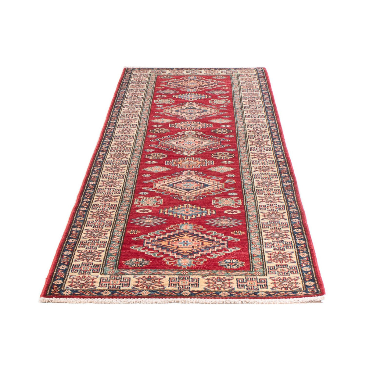 Loper Ziegler Tapijt - Kazak - 295 x 81 cm - rood