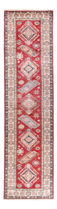 Loper Ziegler Tapijt - Kazak - 306 x 80 cm - rood