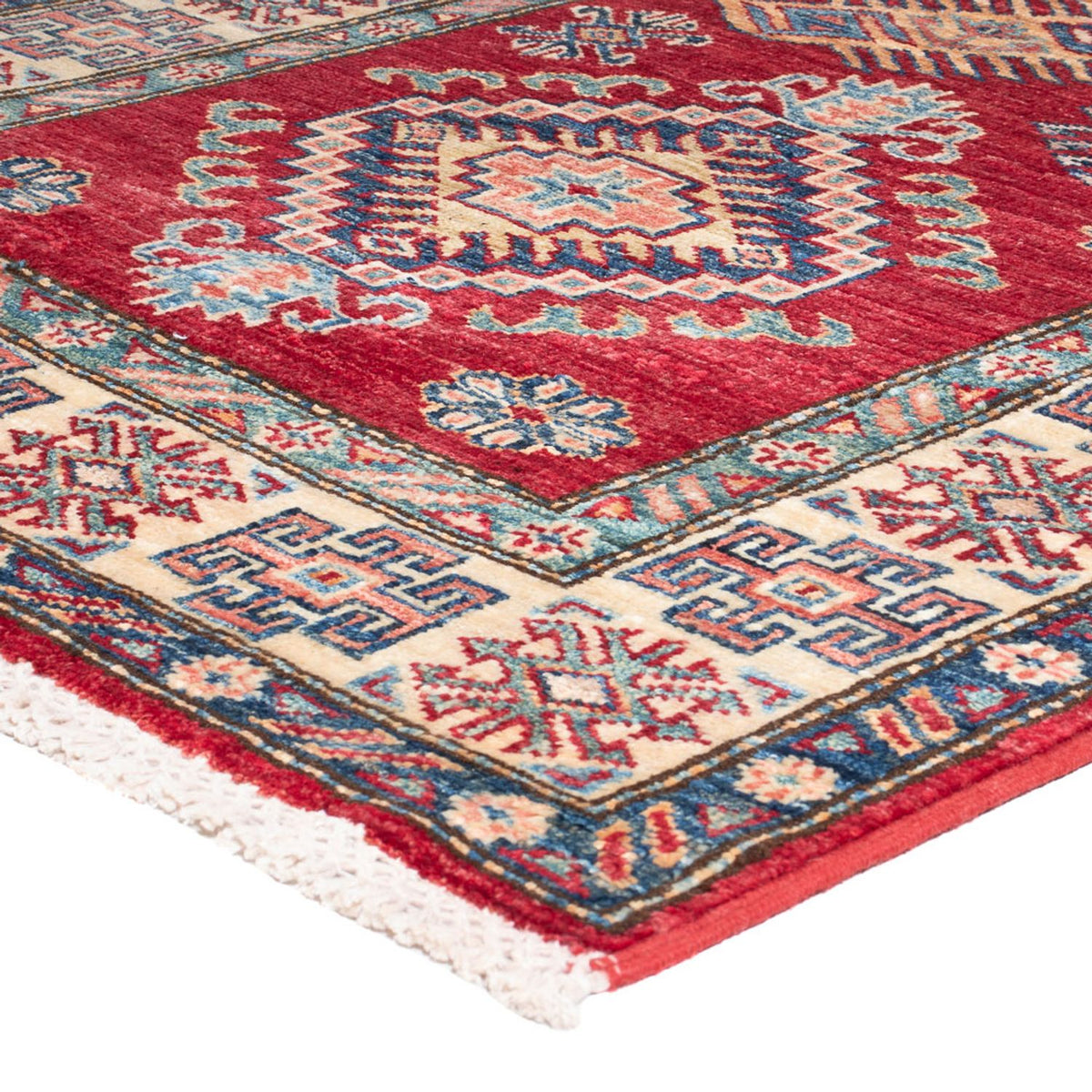 Loper Ziegler Tapijt - Kazak - 306 x 80 cm - rood