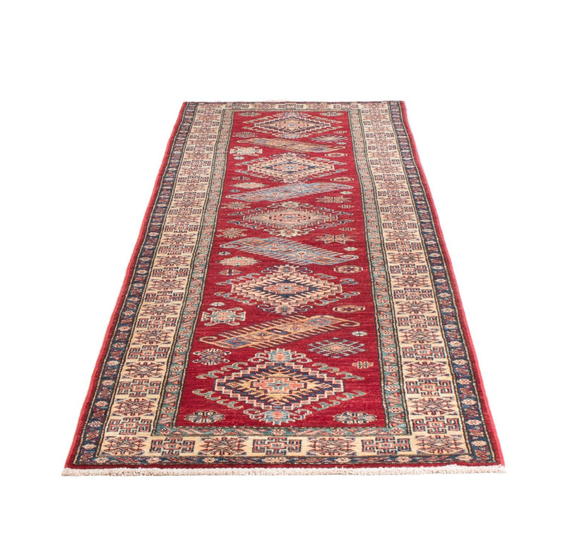 Loper Ziegler Tapijt - Kazak - 306 x 80 cm - rood