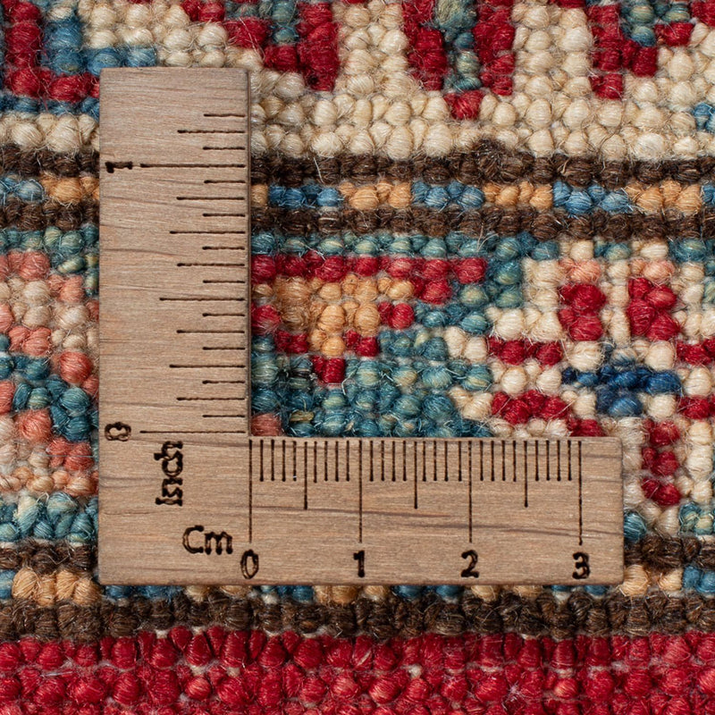 Loper Ziegler Tapijt - Kazak - 306 x 80 cm - rood