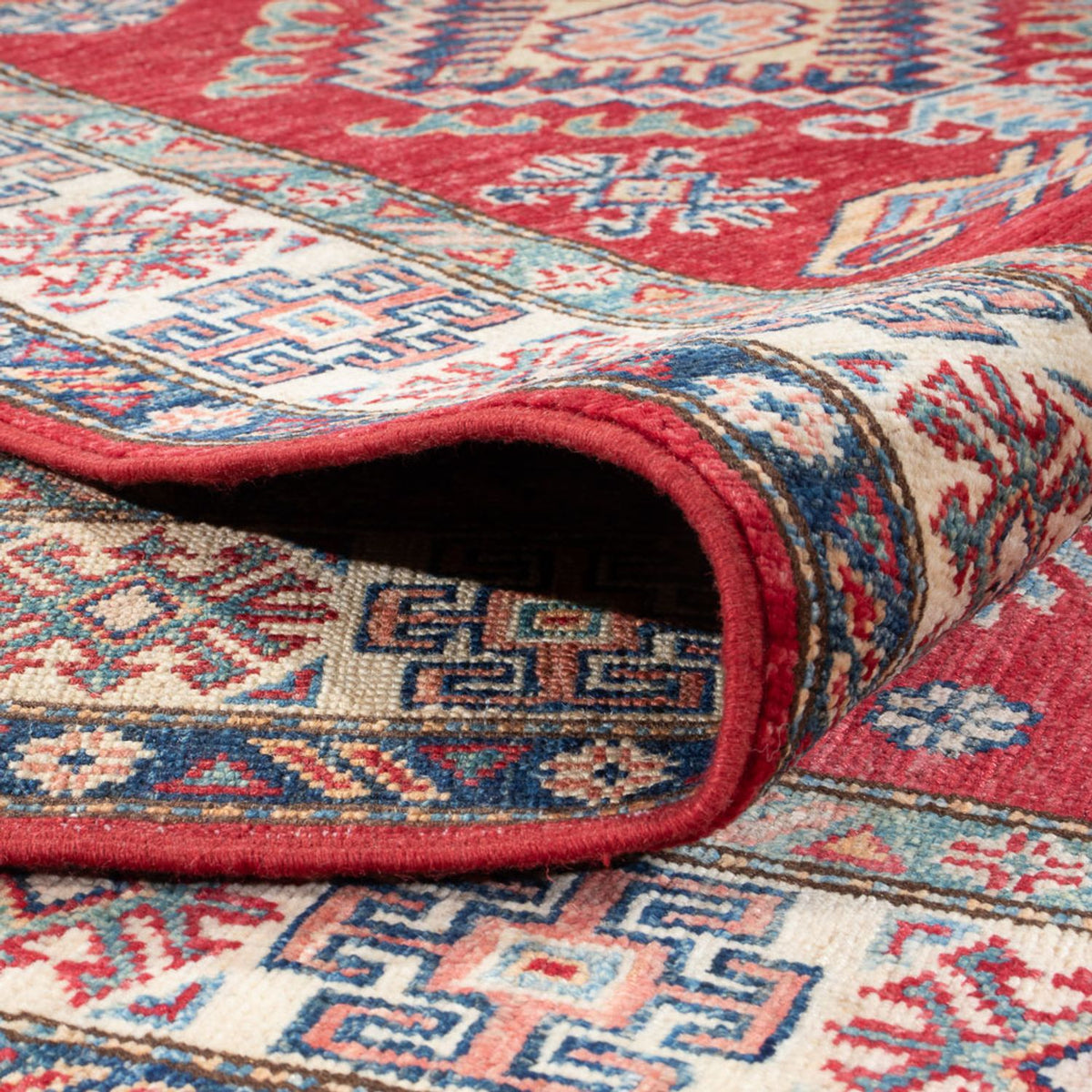 Loper Ziegler Tapijt - Kazak - 305 x 80 cm - rood